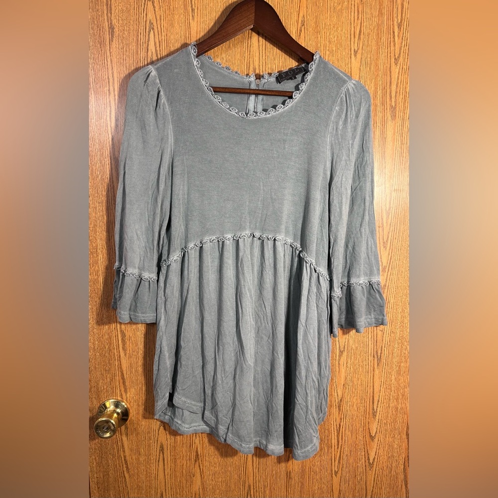 POL Peasant Fairy Grunge Boho Shirt